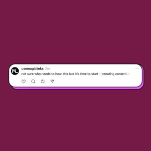 Image post by @magiclinks on Instagram
