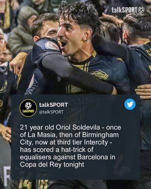 Image post by @talksport on Instagram