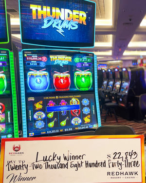 Image post by @redhawkcasino on Instagram