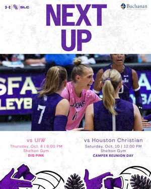 Image post by @sfa_volleyball on Instagram