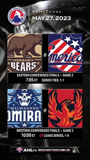 Image post by @TheAHL on Twitter