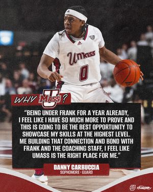 Image post by @umassbasketball on Instagram
