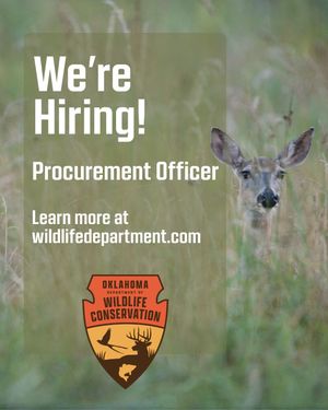 Image post by @okwildlifedept on Instagram
