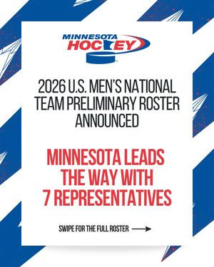 Image post by @officialminnhockey on Instagram