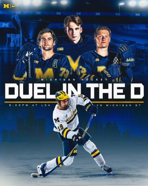 Image post by @umichhockey on Instagram