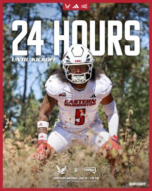 Image post by @ewu_football on Instagram