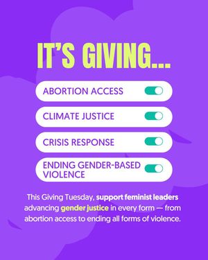 Image post by @globalfundwomen on Instagram