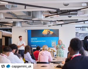Image post by @capgemini on Instagram