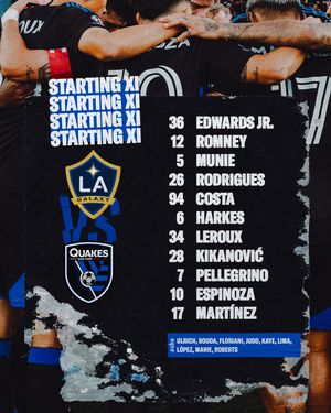 Image post by @sjearthquakes on Instagram