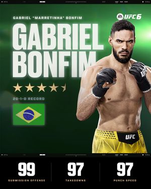 Image post by @easportsufc on Instagram