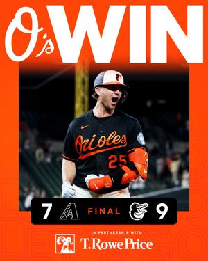 Image post by @Orioles on Twitter