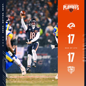 Image post by @ChicagoBears on Twitter