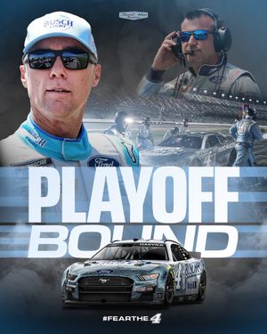 Image post by @StewartHaasRcng on Twitter