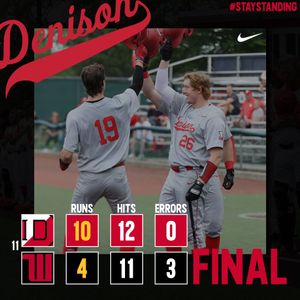 Image post by @DU_Baseball on Twitter