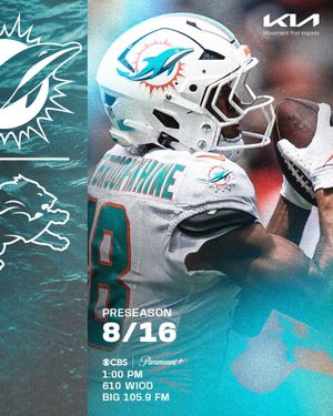 Image post by @MiamiDolphins on Twitter