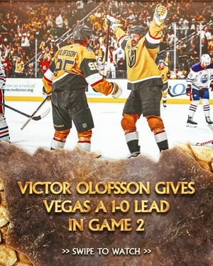 Image post by @vegasgoldenknights on Instagram