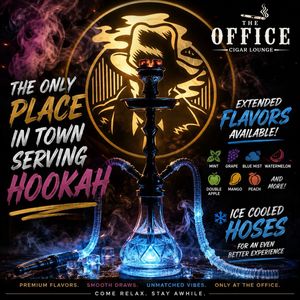 Image post by @theofficecigarlounge1 on Instagram