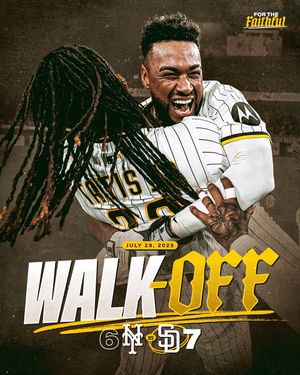 Image post by @Padres on Twitter