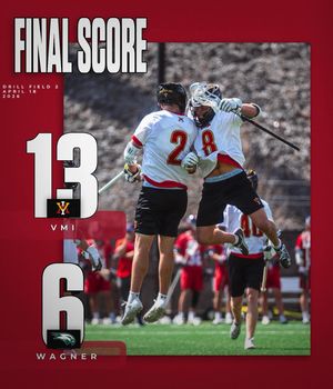 Image post by @vmi_lacrosse on Instagram