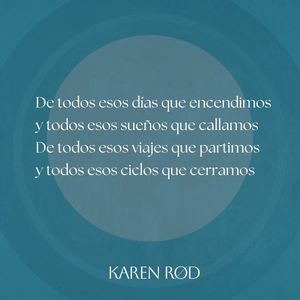 Image post by @karenrodmusic on Instagram
