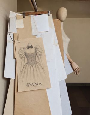 Image post by @dama_couture on Instagram