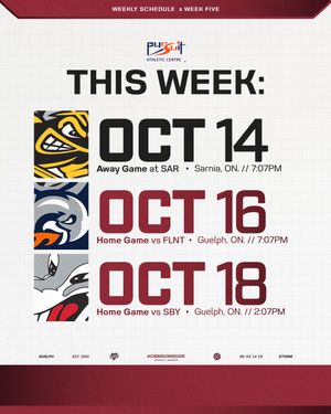 Image post by @guelph_storm_ohl on Instagram