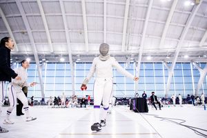 Image post by @NUWFencing on Twitter