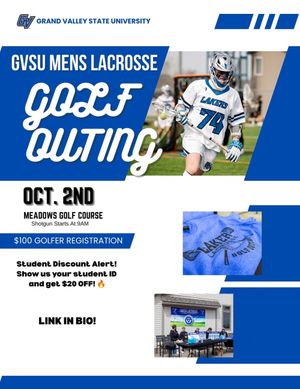 Image post by @gvsulax on Instagram