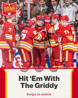 Image post by @nhlflames on Instagram