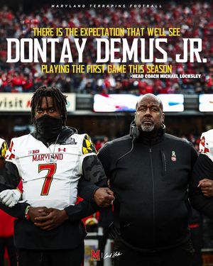 Image post by @terpsfootball on Instagram