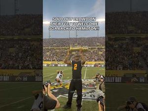 Video post by @Hamilton Tiger-Cats on YouTube