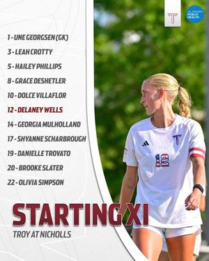 Image post by @TroyTrojansWSOC on Twitter/X
