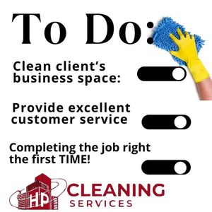Image post by @Hpcleaningsvcllc on Facebook