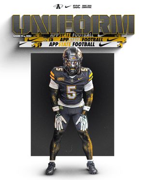 Image post by @appstate_fb on Instagram