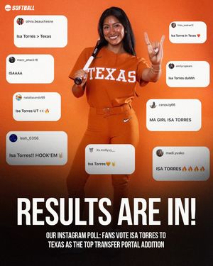 Image post by @ncaasoftball on Instagram