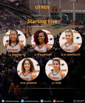 Image post by @UTRGVwbb on Facebook