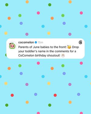 Image post by @cocomelon on Instagram