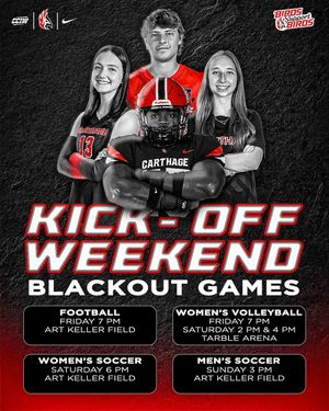 Image post by @carthageathletics on Instagram