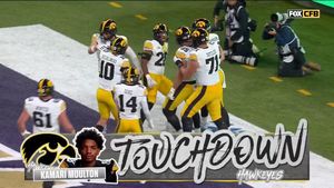 Video post by @HawkeyeFootball on Twitter/X