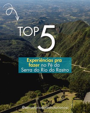 Image post by @serradoriodorastroturismosc on Instagram