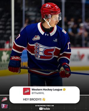Image post by @westernhockeyleague on Instagram