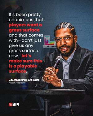 Image post by @NFLPA on Twitter