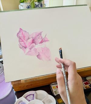 Image post by @brushstrokesbymichelle on Instagram