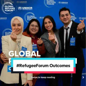 Image post by @refugees on TikTok