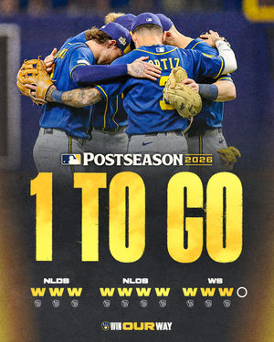 Image post by @brewers on Instagram