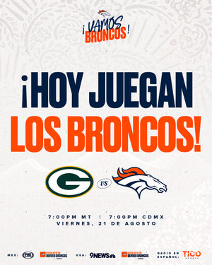 Image post by @broncosespanol on Instagram