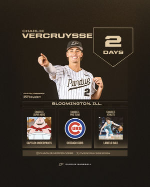 Image post by @purduebaseball on Instagram