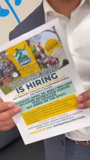 Image post by @DetroitParksRec on Facebook