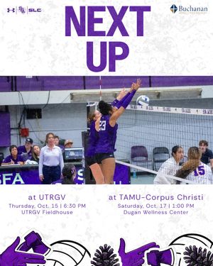 Image post by @sfa_volleyball on Instagram