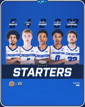 Image post by @Creighton Men's Basketball on Facebook
